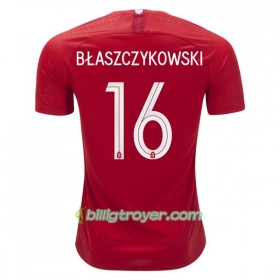 Billige Fotballdrakter Polen Blaszczykowski 16 VM 2018 Bortedraktsett